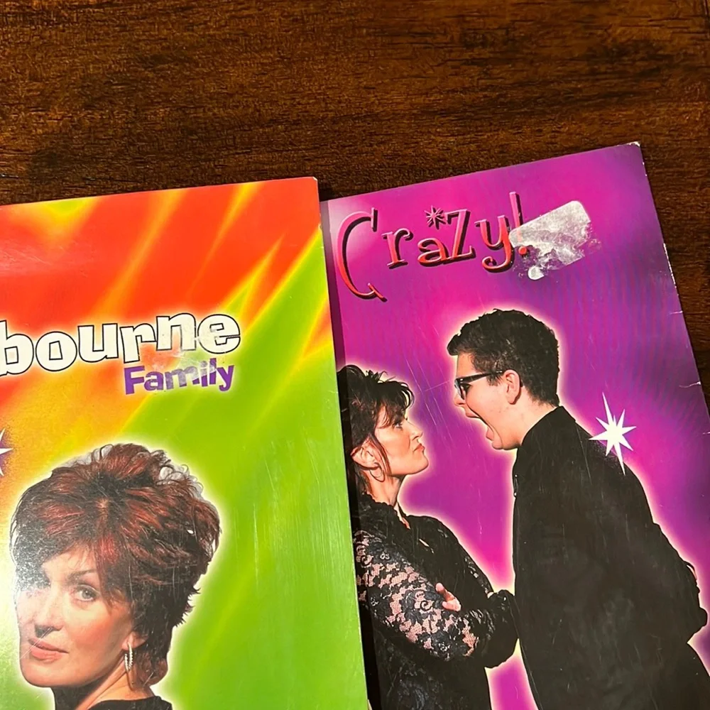 2 Ozbourne Family They Are All Crazy Vintage 2002 Notebook Binder Trapper Keeper